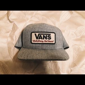 vans flat bill hat